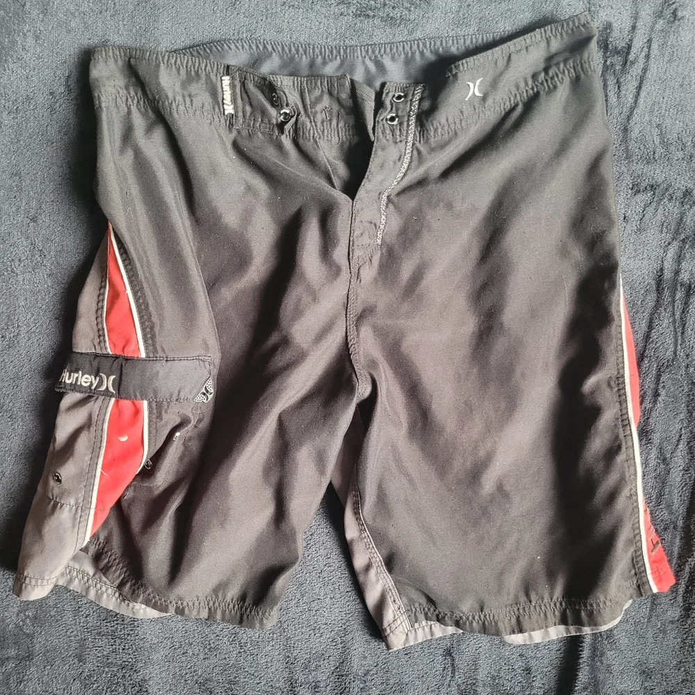 Fox and Hurley Lot Of 3 Board Shorts Size 34 - Picture 3 of 7